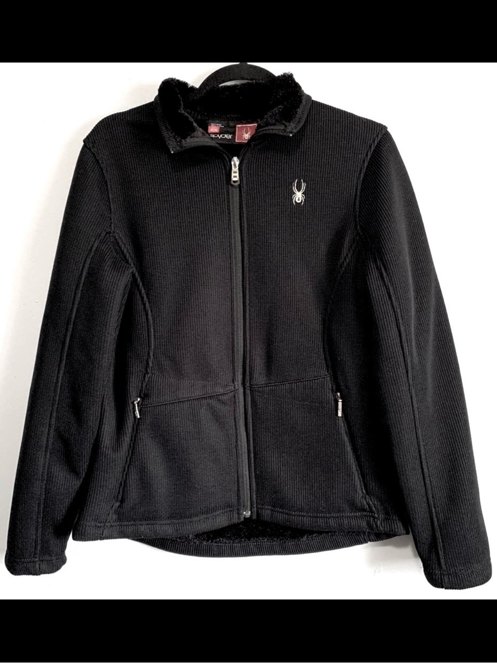 Spyder Zippered Front Knit Jacket